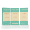 Load image into Gallery viewer, Three Wayne Raven milk chocolate gift box showing bersona, purcara, and carvetti chocolate bars